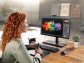 Het Lenovo ThinkCentre M90a Pro Gen 4 is bedoeld als veelzijdige AIO voor bedrijven. (Afbeelding Bron: Lenovo)