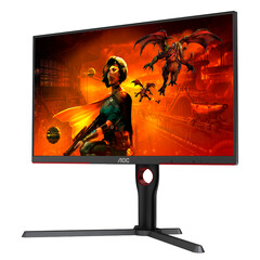 De AOC Gaming U27G3X/BK combineert 4K-beelden met een verversingssnelheid van 160 Hz. (Afbeeldingsbron: AOC)