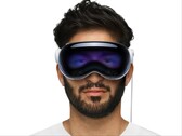 Apple De EyeSight-functie van Vision Pro toont de ogen van de gebruiker op de voorkant van de headset. (Afbeeldingsbron: Apple)