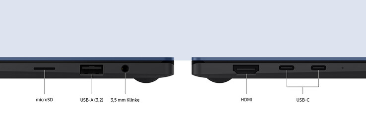 Connectiviteit: microSD, USB-A 3.2, 3,5 mm headset, HDMI, 2 x USB-C