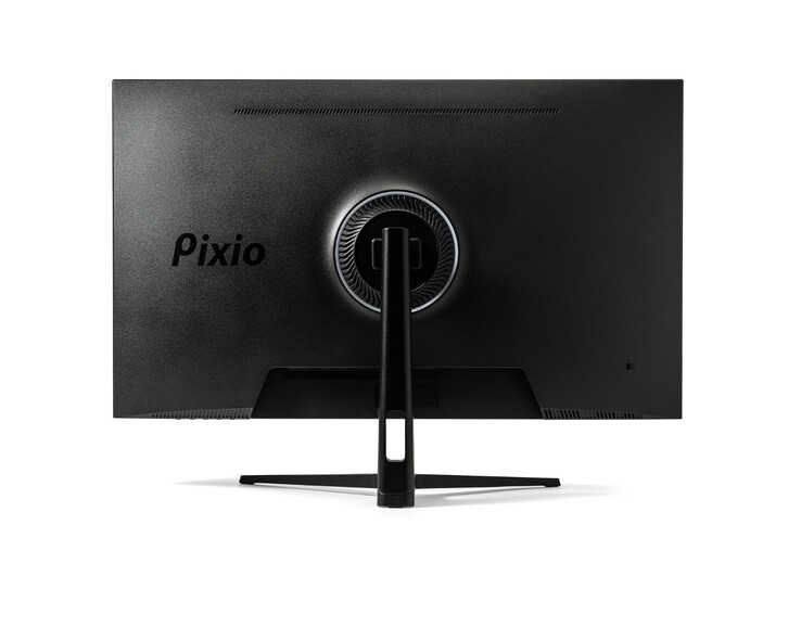 De Pixio BX32UF-gamingmonitor heeft een voor een gamingmonitor relatief minimalistisch ontwerp.