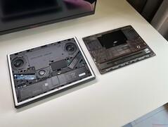 Laptop en bodemplaat