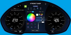 Xtreme Tuner Plus - RGB-menu