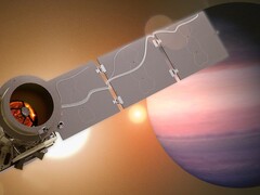 Een kunstenaarsconcept van de Pandora-satelliet (Afbeeldingsbron: NASA's Goddard Space Flight Center en Conceptual Image Lab; bijgesneden)