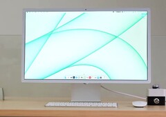 De 24-inch iMac ziet er moderner uit zonder zijn aanzienlijke kin. (Beeldbron: Bilibili)