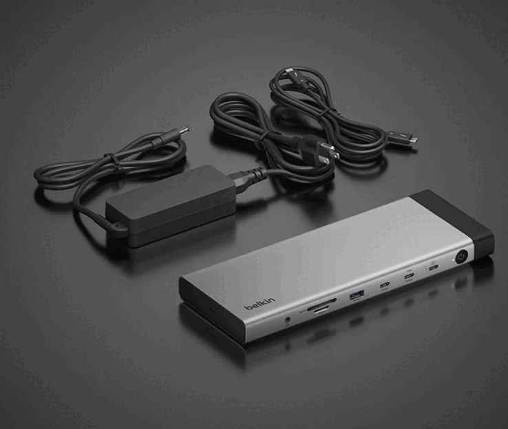 Het nieuwe 14-in-1 Thunderbolt 5-dock van Belkin.