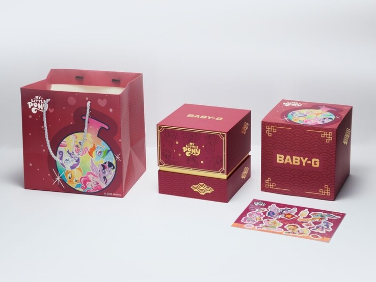 Het Casio G-Shock Baby-G x My Little Pony BA-110XMLP25-7PFUN horloge. (Afbeeldingsbron: Casio)