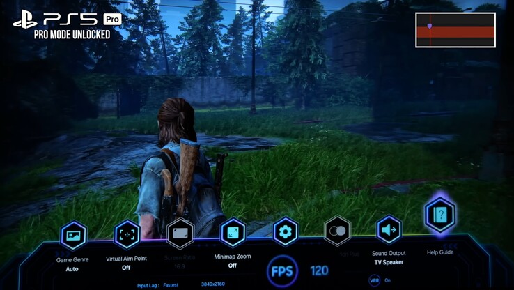 Digital Foundry PS5/PS5 Pro VRR stottertest (Afbeeldingsbron: screenshot, Digital Foundry YouTube)