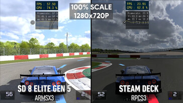 Vergelijking met Gran Turismo 5