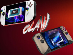 De met Ryzen Z2 Extreme uitgeruste MSI Claw A8 is buiten China nog niet verkrijgbaar. Afgebeeld: de twee gaming-handhelds. (Afbeeldingsbron: MSI - bewerkt)