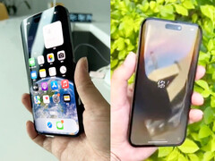 De iPhone 14 Pro Max ziet er nogal stijlvol uit met zijn gebogen display. (Beeldbron: @lipilipsi)