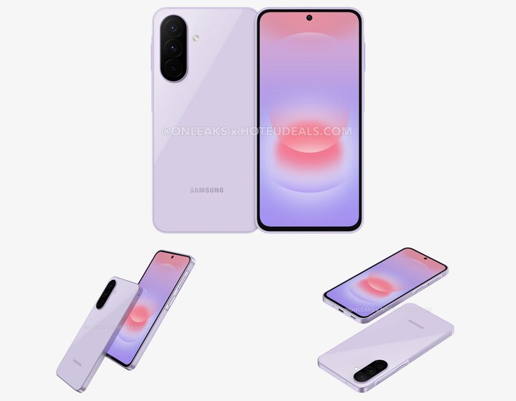 De Galaxy A27 ziet er in uitgelekte renders veel beter uit dan de Galaxy A26.