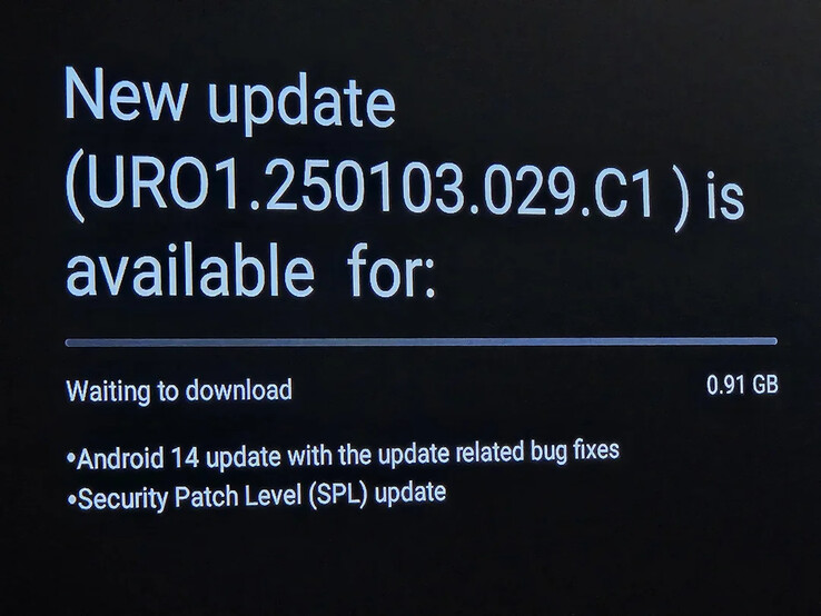 De Onn dozen en stick krijgen een nieuwe Android 14 update. (Afbeelding bron: u/Seaweed_Maximum)
