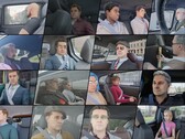 Passagiers van Rideshare Stimulator (schermafbeelding).