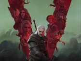 Artistieke afbeelding van Geralt uit The Witcher 3 en ondersteunende personages. (Afbeeldingsbron: CD Projekt Red)