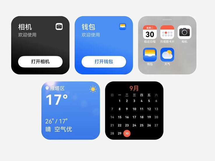 Op het secundaire scherm kunt u de agenda controleren en apps openen (Afbeelding bron: Huawei)
