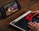 Een 8BitDo Arcade-controller aangesloten op een Nintendo Switch 2. (Afbeelding bron: 8BitDo)