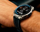 De Amazfit Balance Ultra is gemaakt van titanium en saffierglas.