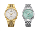 De nieuwe Citizen Tsuyosa NK0022-50A (links) en de NK0030-51X (rechts)