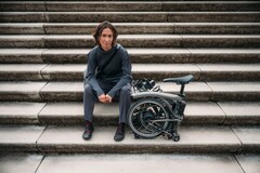 De Brompton Electric T Line wordt geleverd met een opvouwbaar ontwerp (Afbeelding bron: Brompton)