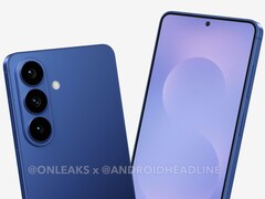 Verwacht wordt dat de Galaxy S26 designkenmerken heeft van de Galaxy Z Fold 7. (Afbeeldingsbron: OnLeaks en AndroidHeadlines)