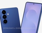 Verwacht wordt dat de Galaxy S26 designkenmerken heeft van de Galaxy Z Fold 7. (Afbeeldingsbron: OnLeaks en AndroidHeadlines)
