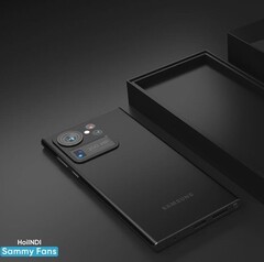 Galaxy S23 Ultra concept render. (Bron: HoiIndi)