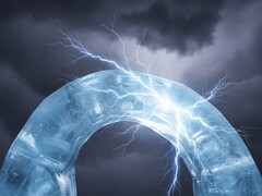 Een decoratieve afbeelding waarop gebogen ijs elektriciteit produceert (Afbeeldingsbron: AI-gegenereerde afbeelding)