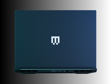 Maingear Super 16 gaming laptop achteraanzicht (Afbeelding bron: Maingear PR)