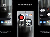 Met de Nothing Launcher kun je onder andere app-pictogrammen en mappen vergroten. (Afbeelding bron: Nothing)