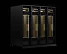 Nvidia B300 AI-servers. Soortgelijke systemen zouden naar verluidt naar China zijn gesmokkeld.