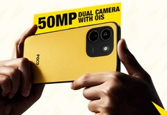 De Poco X8 Power herbergt een batterij van 10.000 mAh in zijn opvallende gele behuizing.