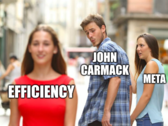 John Carmack heeft Meta verlaten wegens problemen met inefficiëntie. (Afbeelding: stock afbeelding met bewerkingen)