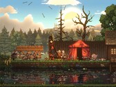 Een afbeelding waarop een gevecht in Sons of Valhalla te zien is.