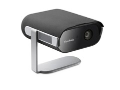 De Viewsonic M1 Max draagbare projector kan telefoons opladen en video&#039;s streamen van Google TV. (Afbeeldingsbron: Viewsonic)