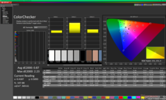 ColorChecker vóór kalibratie