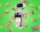 De witte Insta360 Luna Ultra.