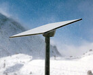 Starlink Standaard Residentieel Plan schotel in de sneeuw (Beeldbron: Starlink)