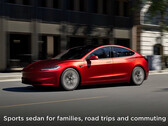 2024 Model 3 Highland verscheen kort op de website (afbeelding: Tesla)