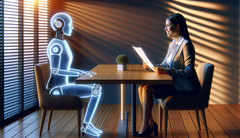 AI-gestuurde interviewers winnen terrein ondanks tegenkanting van werkzoekenden (Afbeelding bron: Dall-E 3)