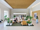 De lobby van het Advanced Manufacturing Center in Houston