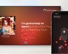 Apple TV's met iPhones veranderen in karaokemachines met tvOS 26. (Afbeeldingsbron: Apple)