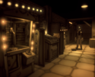 Bendy: Lone Wolf wordt gelanceerd als een hervertelde versie van Boris en de Duistere Overleving. Afgebeeld - officieel artwork van het spel. (Afbeeldingsbron: Steam)  