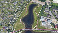 GNSS testrit: rond het meer