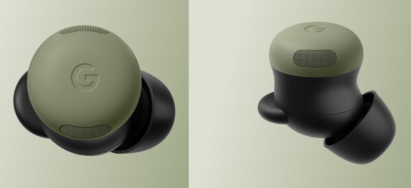 De nieuwe kleur van de Pixel Buds Pro 2 komt overeen met de kleur ‘Olive’ van de Pixel 11 Pro-modellen.