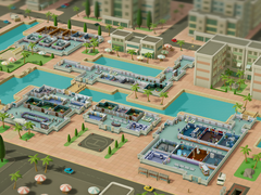 In Two Point Hospital moet u absurde aandoeningen behandelen met zelfbedachte geneeswijzen, personeel aannemen en aansturen, en de indeling van de ruimtes optimaliseren.