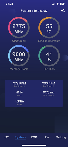 Xtreme Tuner Plus - systeembewaking
