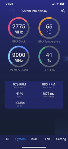 Xtreme Tuner Plus - systeembewaking