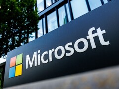 Het logo van Microsoft.