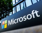 Het logo van Microsoft.